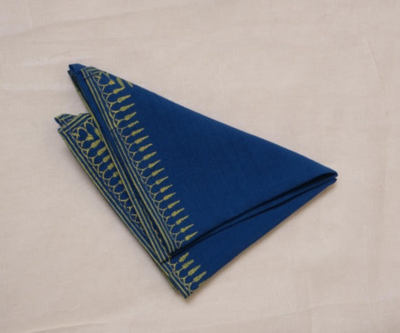 Wazir Fence Blue Napkins (set of 6, 3 colors)