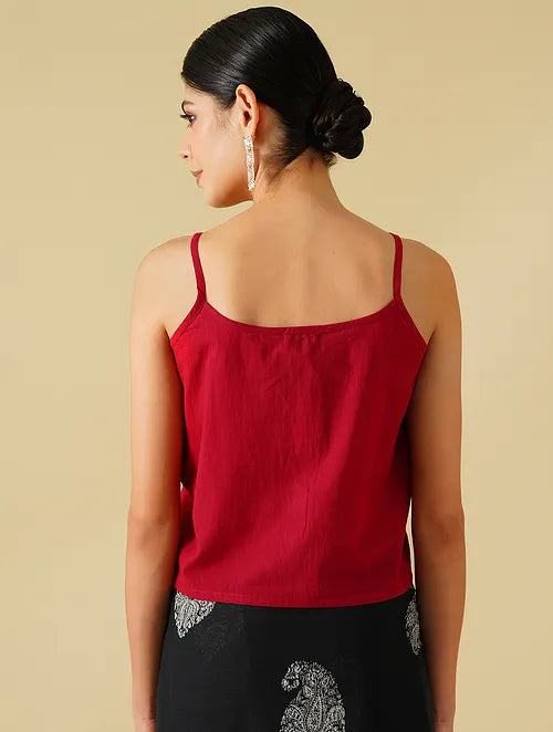 Monochrome Cotton Paisely Saree