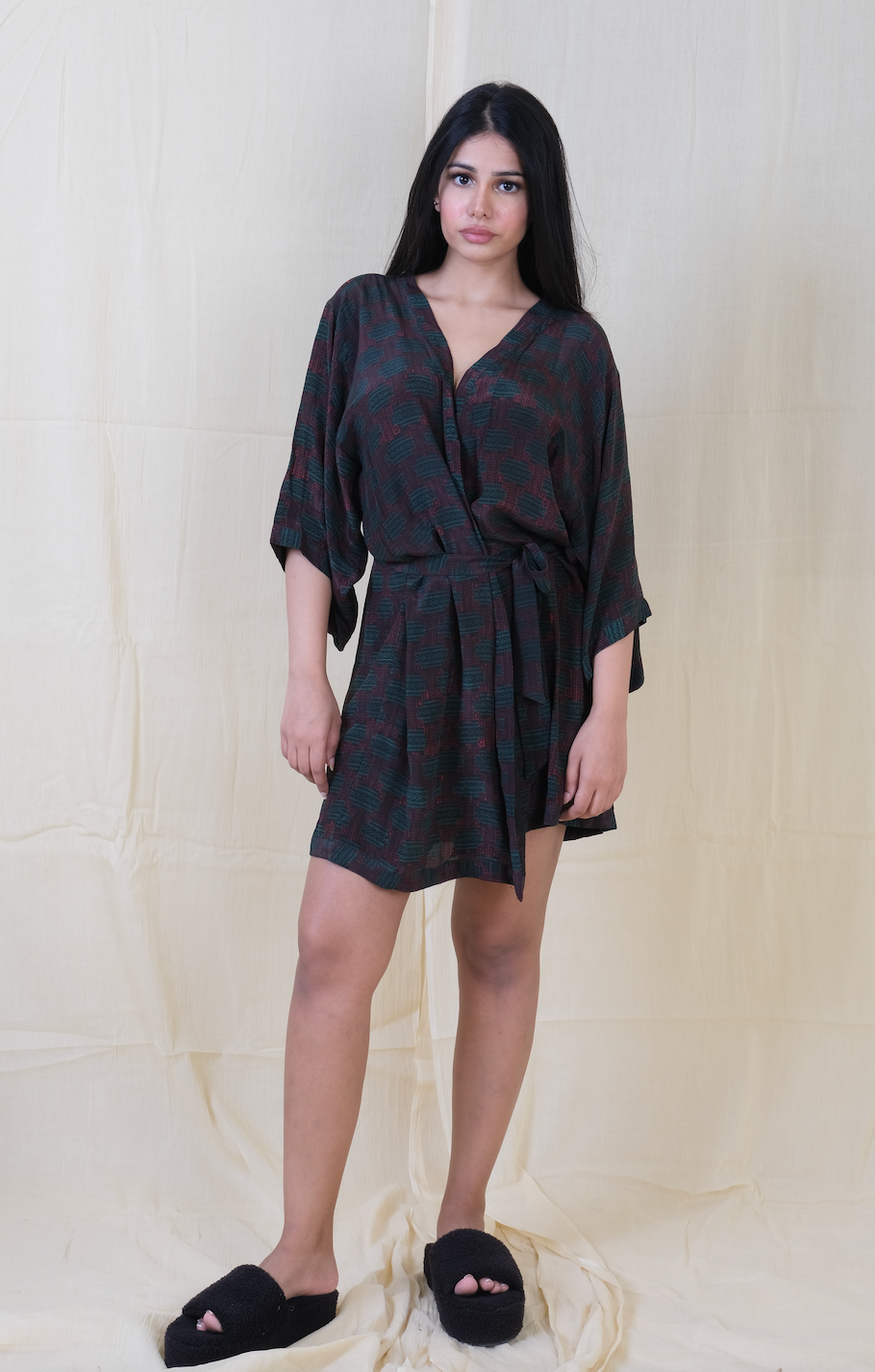 Unico Rainforest Silk Robe