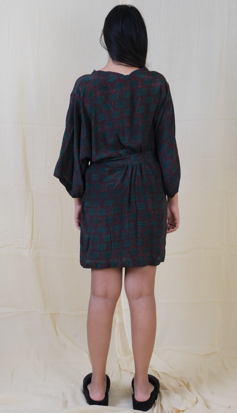 Unico Rainforest Silk Robe