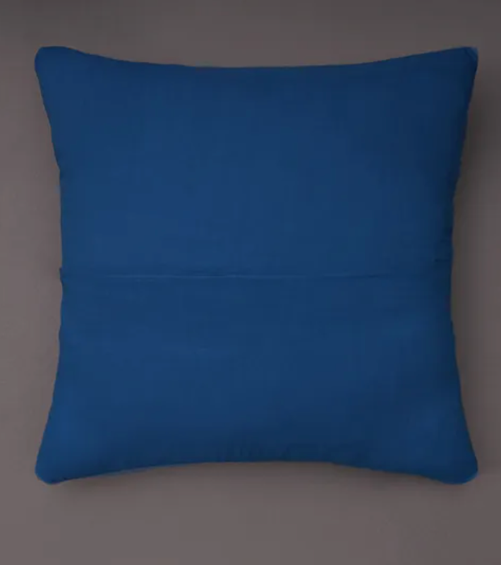 Wazir Indigo Solid Cushion Covers (Set of 2)