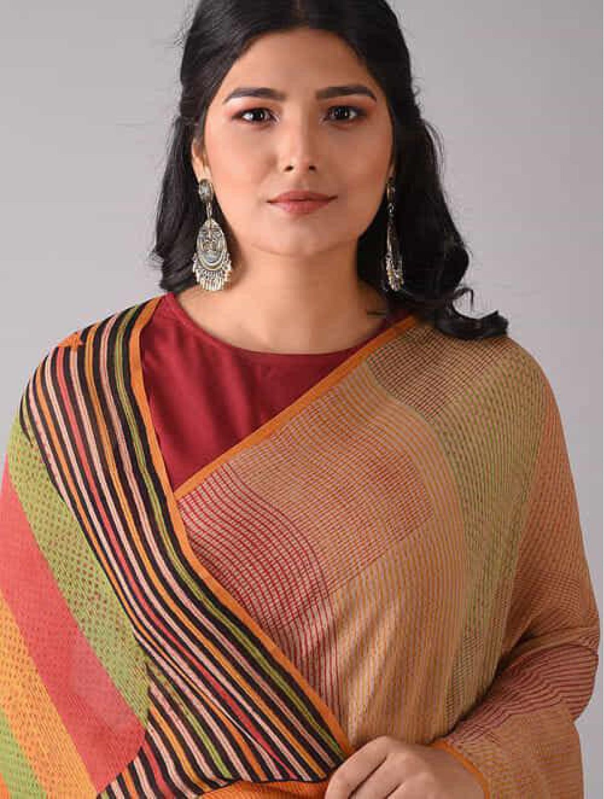 Pure Georgette Silk Saree