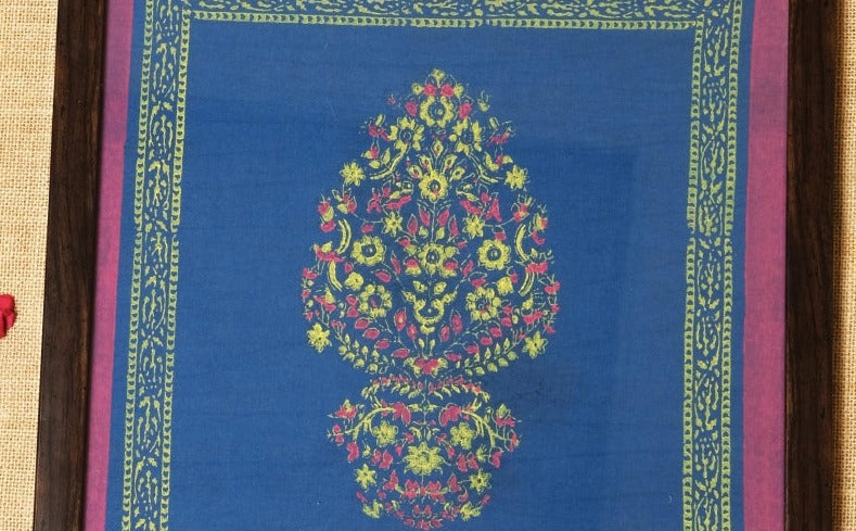 Blue Wall Frame 12*12