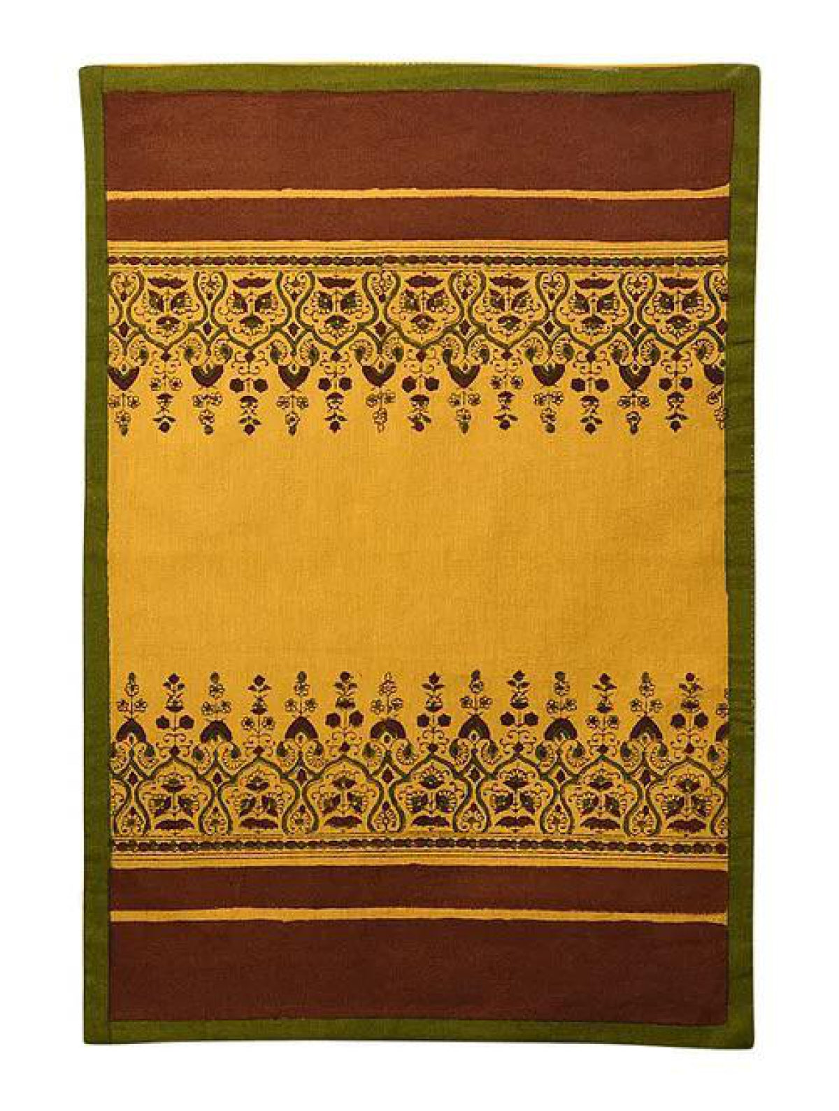 Yellow Left and Right Table Mats (Set of 2)