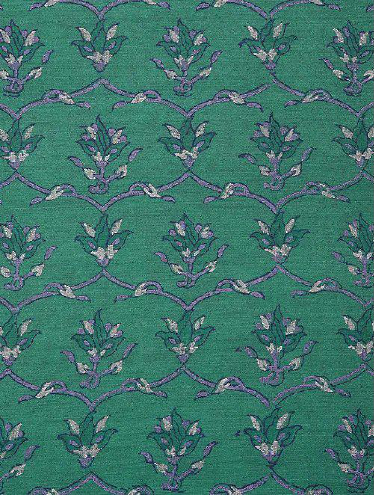 Handblock Printed Chanderi Fabric