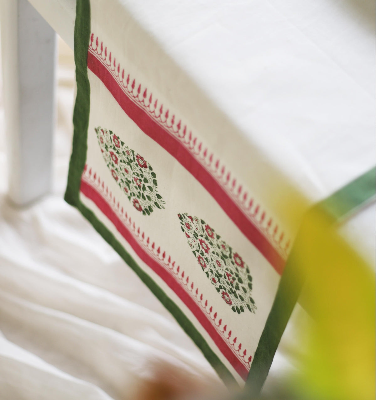 Table Runner two paisely