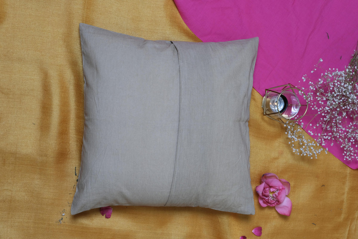 2 Paisley Beige Cushion Cover 16*16 (set of 2)