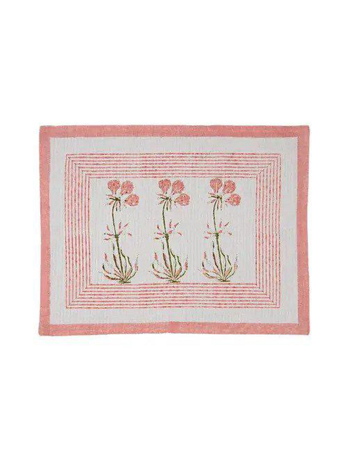 Peach boota Table Mats (Set of 2)