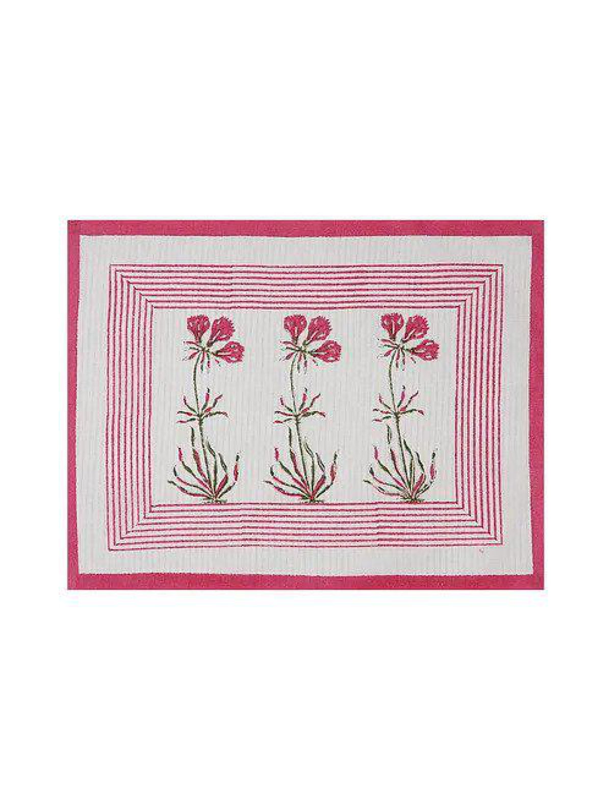 Pink boota Table Mats (Set of 2)