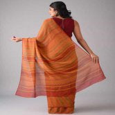 Pure Georgette Silk Saree