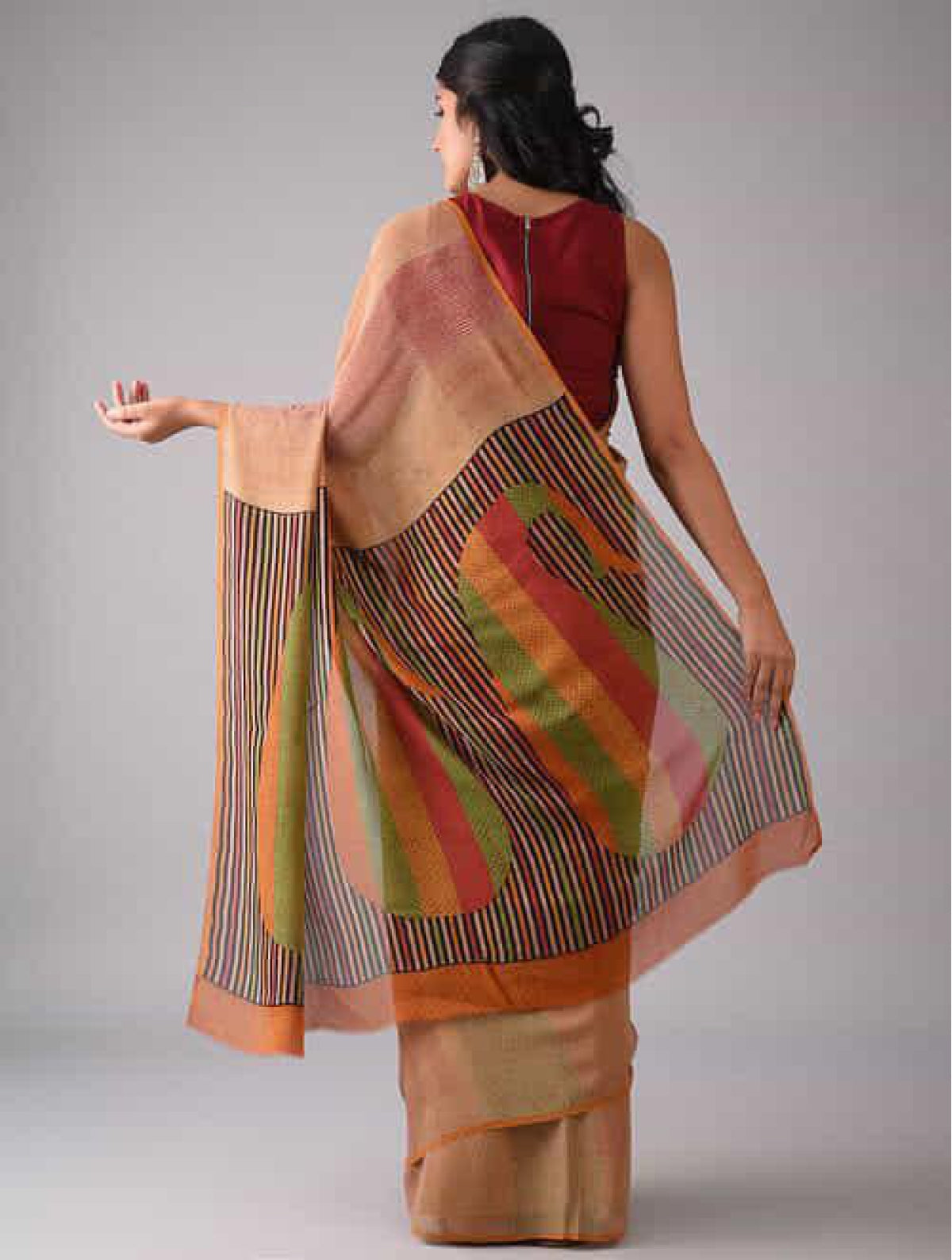Pure Georgette Silk Saree
