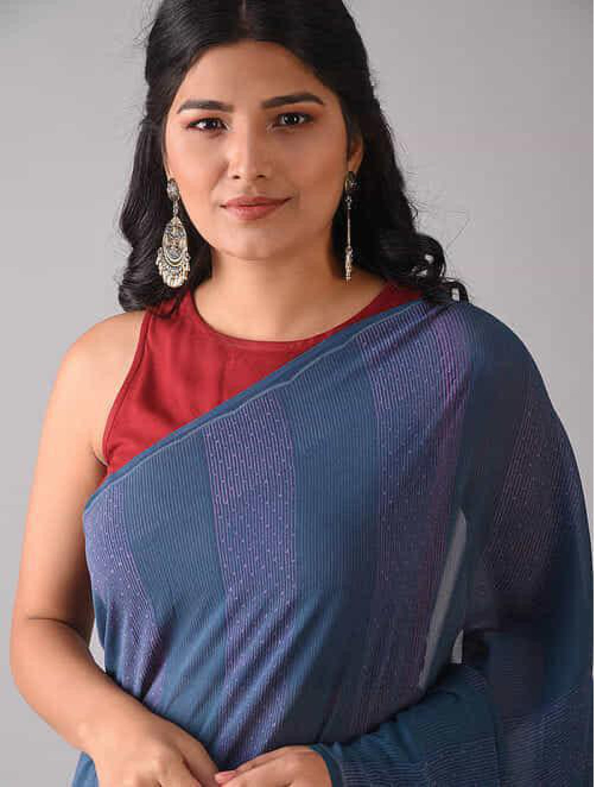 Pure Georgette Silk Saree