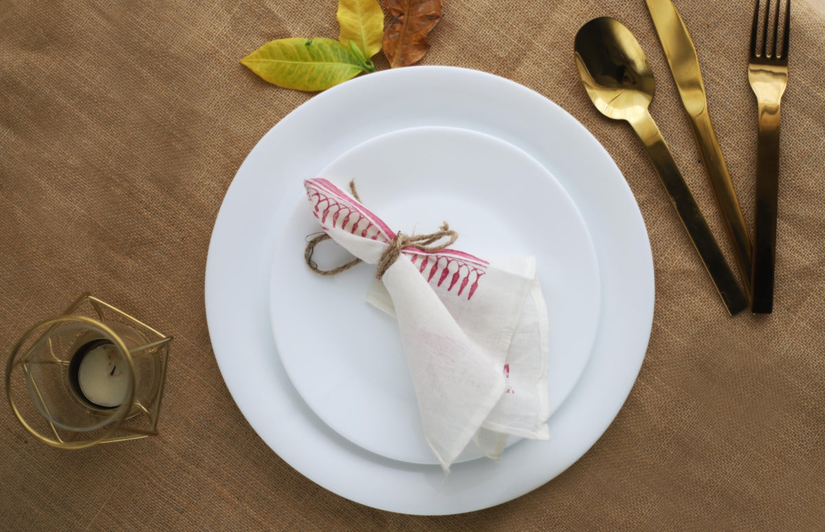 Pink Napkins (Set of 6)