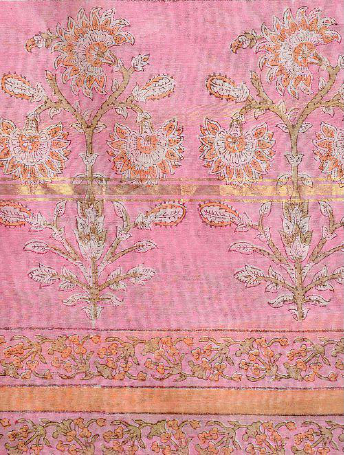 Yellow Chanderi Dupatta