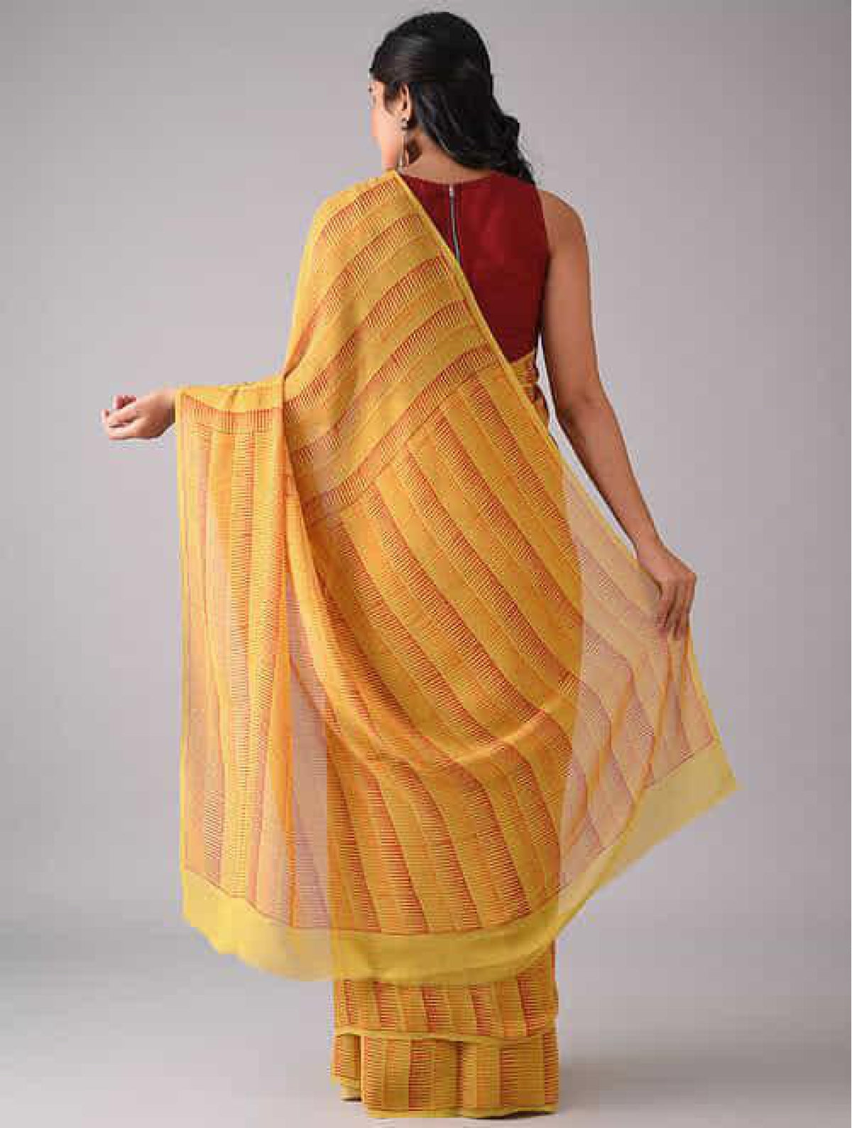 Pure Georgette Silk Saree