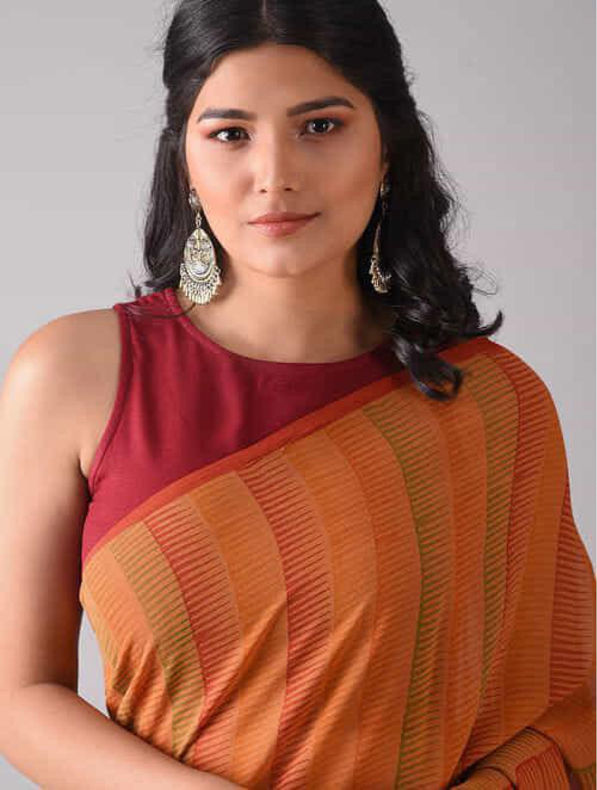 Pure Georgette Silk Saree