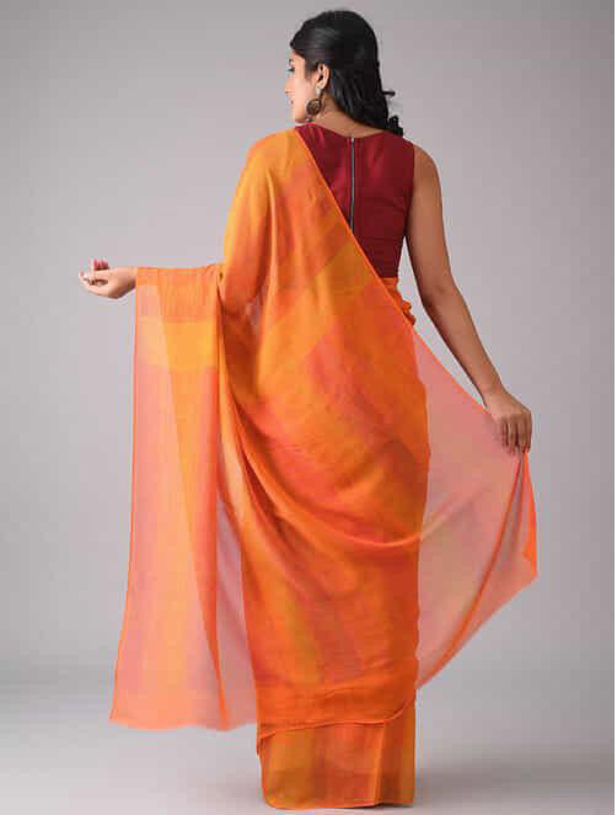 Pure Georgette Silk Saree