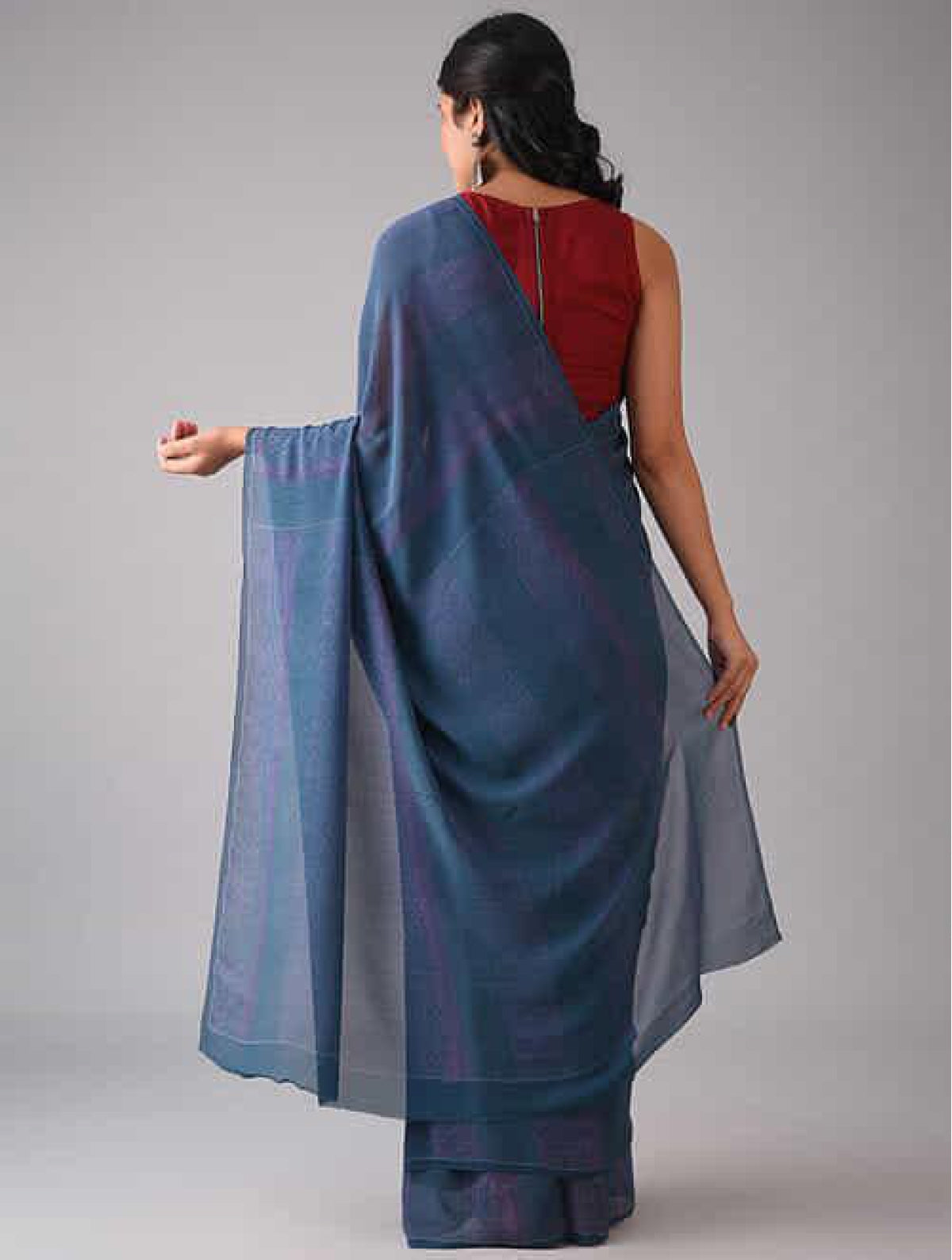 Pure Georgette Silk Saree