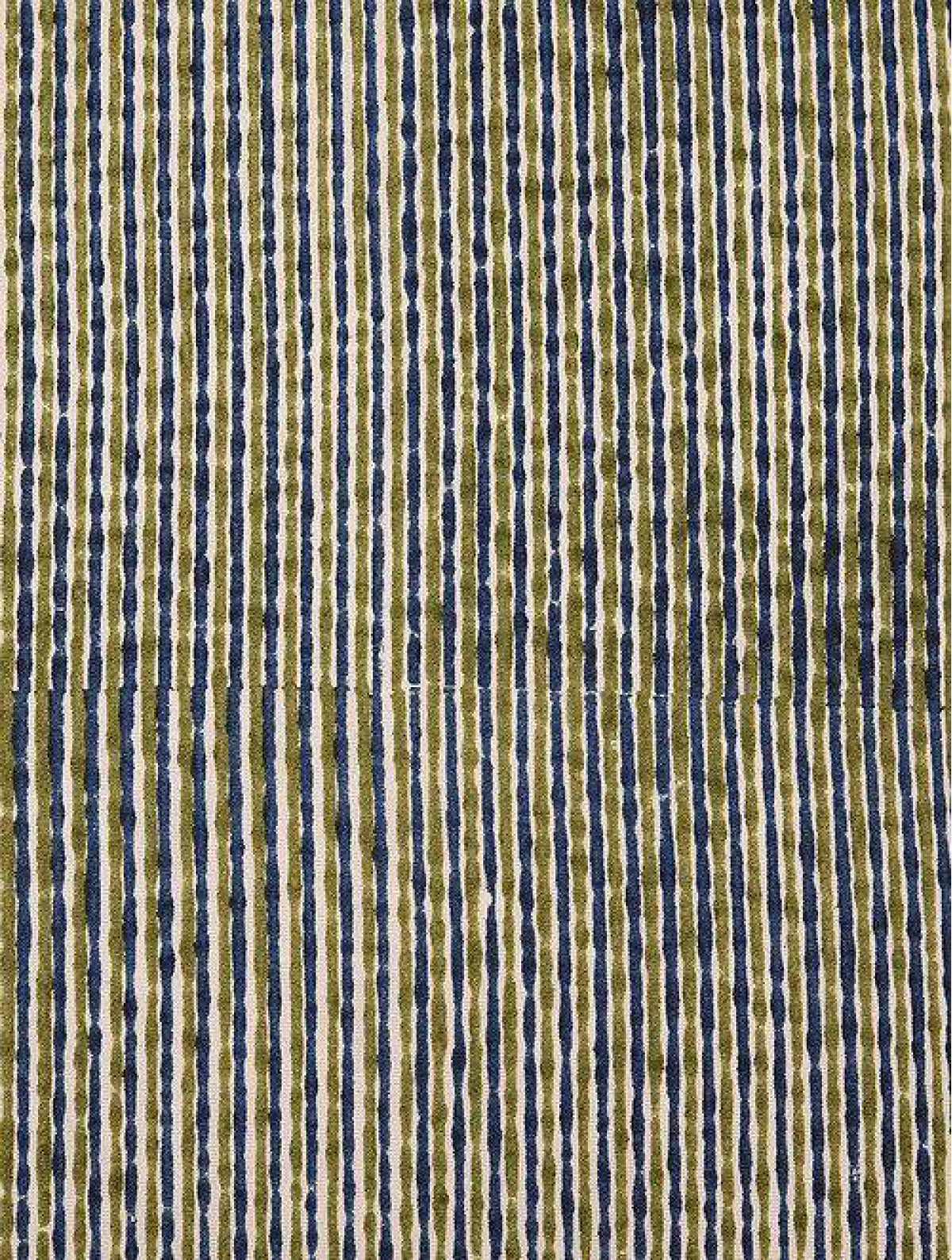 Indigo & White Set Of 2 Hand Block Printed Cushion Cover