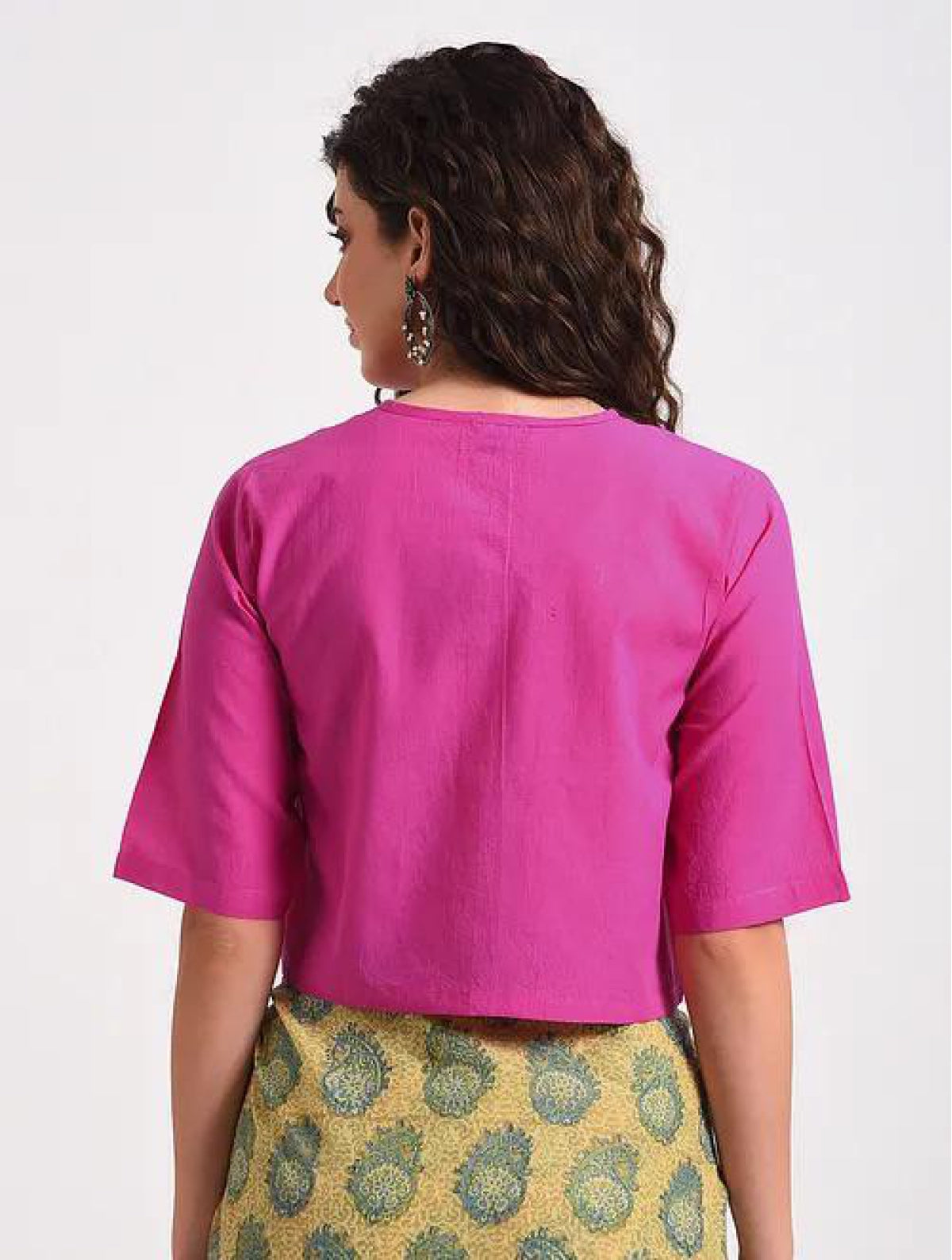 Pink Cotton Blouse