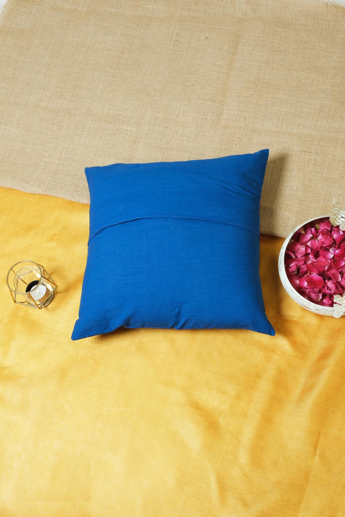 2 Paisley Blue Cushion Cover 16*16 (set of 2)