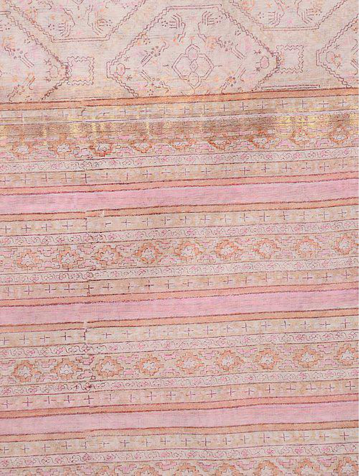 Pink Chanderi Dupatta