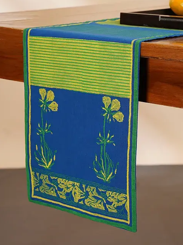 Pal Cedric Ultramarine Table Runner