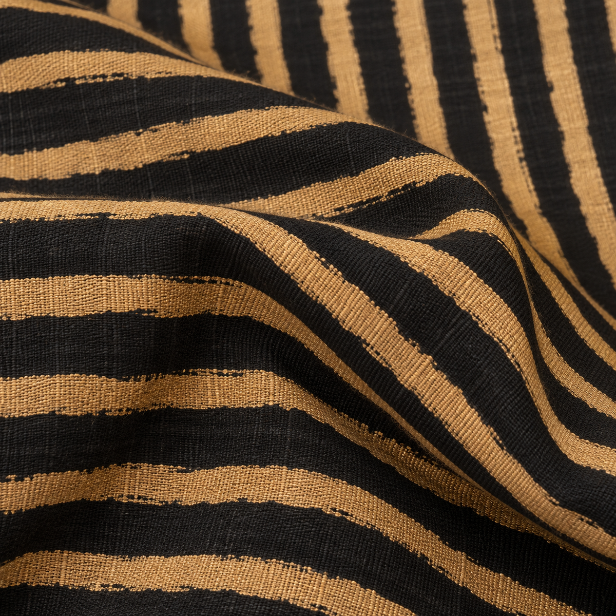 Black & Gold Handblock Printed Blouse