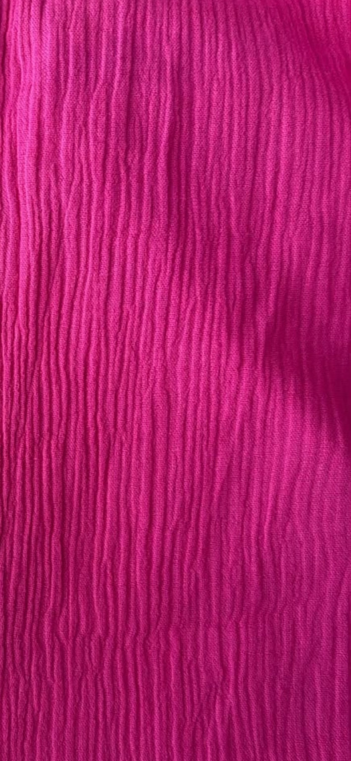 Crushed Pink Cotton Blouse