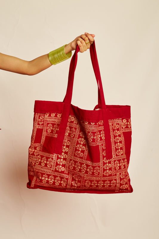 Jashan Surkh Tote Bag