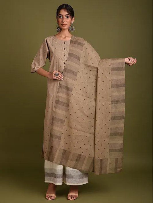 Brown Dupatta