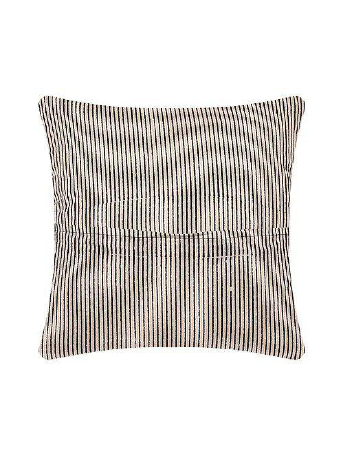 Magenta & White Set Of 2 Hand Block Printed Cushion Cover