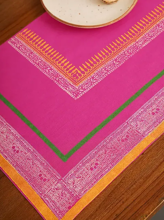 Jugal Fence Pink Table Mat Sets